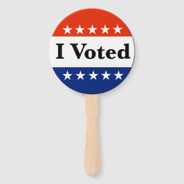 私は2026年の選挙に投票した ハンドファン