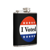 私は2026年の選挙に投票した フラスク (右)