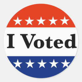 私は2026年の選挙に投票した ラウンドシール