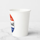 私は2026年の選挙に投票した 紙コップ (左)