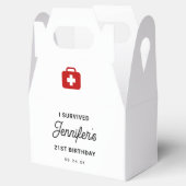 私は21生き延び歳の誕生日のハングオーバーキット フェイバーボックス (オープン)