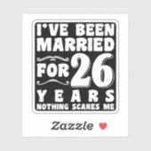 私は26年結婚したの結婚披露宴に参加しおもしろいた シール (シート)