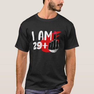私は29プラス1中指30歳の誕生日 Tシャツ
