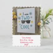 私は2、かっこい2つのおもしろい サンキューカード (スタンド正面)