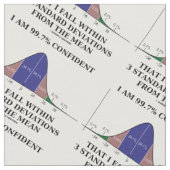 私は3つの標準Dev内の99.7%確信した秋です ファブリック (クローズアップ)