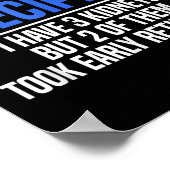 私は3つの腎臓を持っている2腎臓を退職おもしろいした ポスター (角)