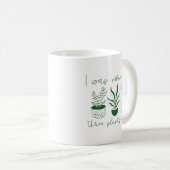 私は3つ前は普通の植物だった コーヒーマグカップ (正面右)