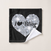 私は3ピースきらきら光るタオルセットが大好き バスタオルセット (ウォッシュタオル)