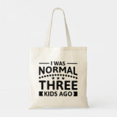 私は3年前は普通の子供だった トートバッグ (裏面)
