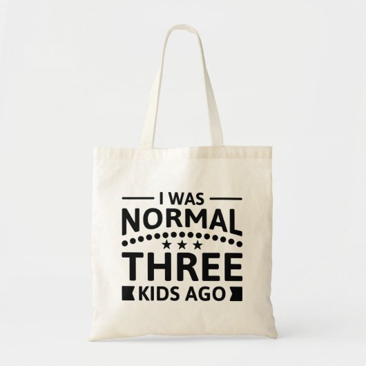 私は3年前は普通の子供だった トートバッグ (正面)