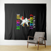 私は3年生のダービングを粉砕する準備ができている タペストリー (インサイチュ(横))