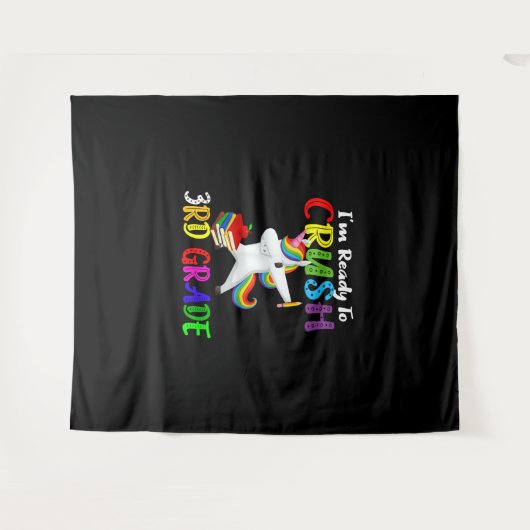 私は3年生のダービングを粉砕する準備ができている タペストリー (正面(横))