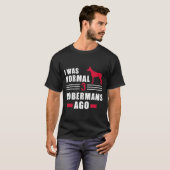 私は3日前は普通だった Tシャツ (正面フル)