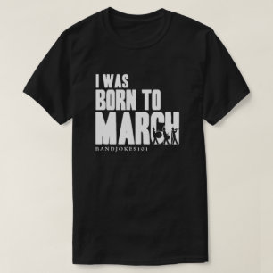 私は3月に生まれました Tシャツ