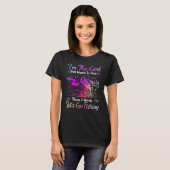 私は3語のFisのハートしたい女の子だ Tシャツ (正面フル)