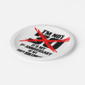 私は30ではない ペーパープレート (アングル)