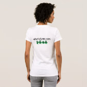 私は30万ライム病のシャツの1だ Tシャツ (裏面フル)