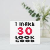 私は30人を良く見せる ポストカード (スタンド正面)