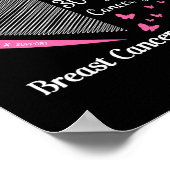 私は30年のがんフリー乳がん生存者Faだ ポスター (角)