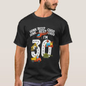 私は30歳の誕生日トラックの愛クール者30歳B Tシャツ (正面)