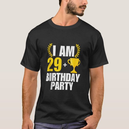 私は30誕生日パーティーB日30th 30歳Tro Tシャツ (正面)