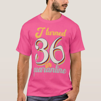 私は36誕生日に転向した Tシャツ