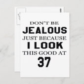 私は37歳でこれが似合う ポストカード (正面/裏面)