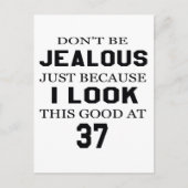 私は37歳でこれが似合う ポストカード (正面)