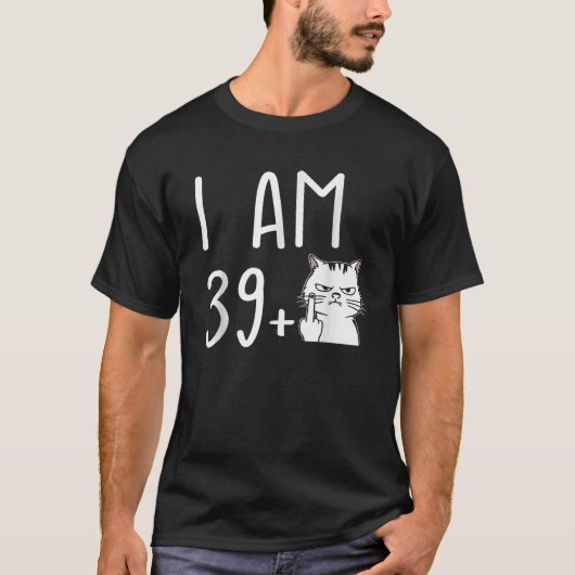 私は39プラス1中指 Tシャツ (正面)