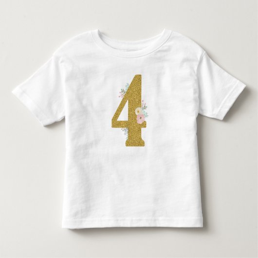 私は4人の女の子Tシャツだ トドラーTシャツ (正面)