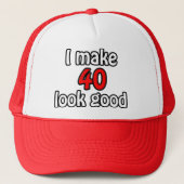 私は40人を良く見せる キャップ (正面)