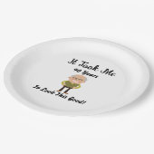 私は40年もかけて良く見えた ペーパープレート (アングル)