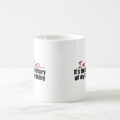 私は40才ではないです コーヒーマグカップ (中央)