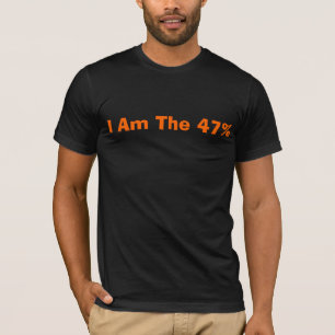 私は47%才です Tシャツ