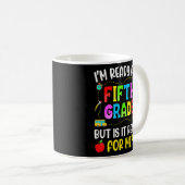 私は5年生の先生生初日に向かう コーヒーマグカップ (正面右)