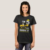 私は5歳の子供とDiggin'それは5 Digger少年E Tシャツ (正面フル)