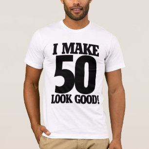 私は50人を良く見せる Tシャツ