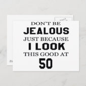 私は50歳ではこれが似合う ポストカード (正面/裏面)