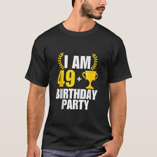 私は50誕生日パーティーB日50th 50歳Tro Tシャツ (正面)