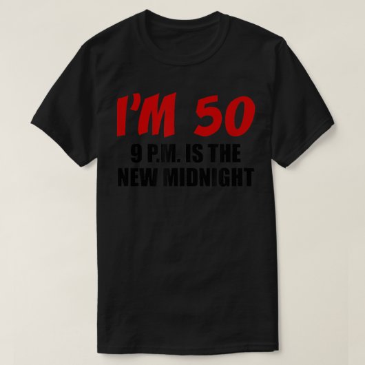 私は50 9 pだ tシャツ (デザイン正面)