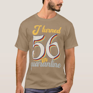 私は56誕生日に56歳になった Tシャツ