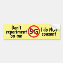 私は5Gに同意しない