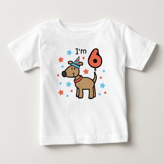 私は6人の犬だ ベビーTシャツ (正面)