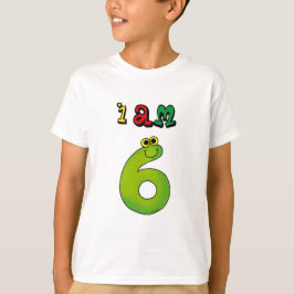 私は6才です Tシャツ