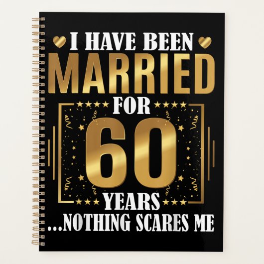 私は60年結婚した間60代の結婚間 プランナー手帳 (正面)