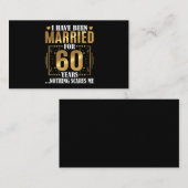 私は60年結婚した間60代の結婚間 名刺 (正面/裏面)