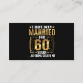 私は60年結婚した間60代の結婚間 名刺 (正面)