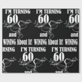 私は60歳になって、その周りを回っている包装紙 ラッピングペーパー (フラット)