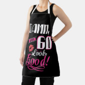 私は60良く見える60誕生日 エプロン (インサイチュ)
