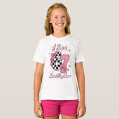 私は6 7 と言った。これ以上言う必要ある？ ピンク コケット リボン Tシャツ (正面フル)